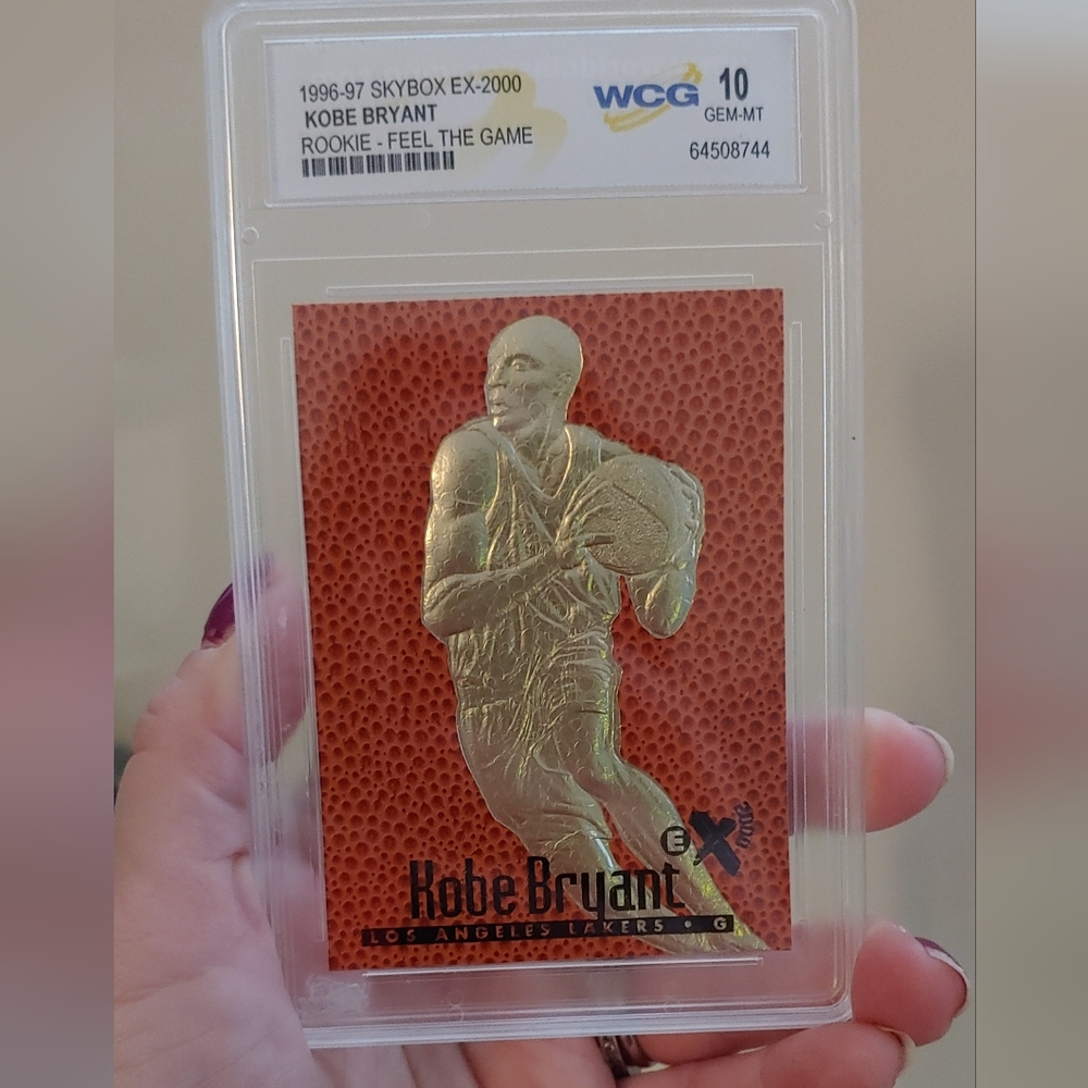 Gold Kobe Bryant Collectible Card